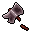 broken throwing axe